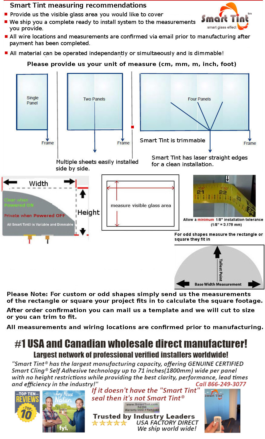 switchable electric digital blinds