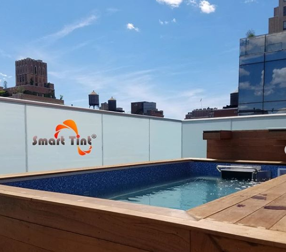 Smart Tint NYC Rooftop Outdoor Pool