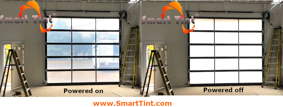 Smart Tint Smarter Garage Door