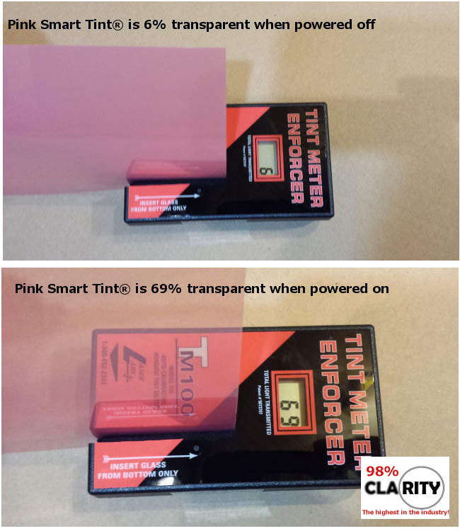 Smart Tint Pink Film