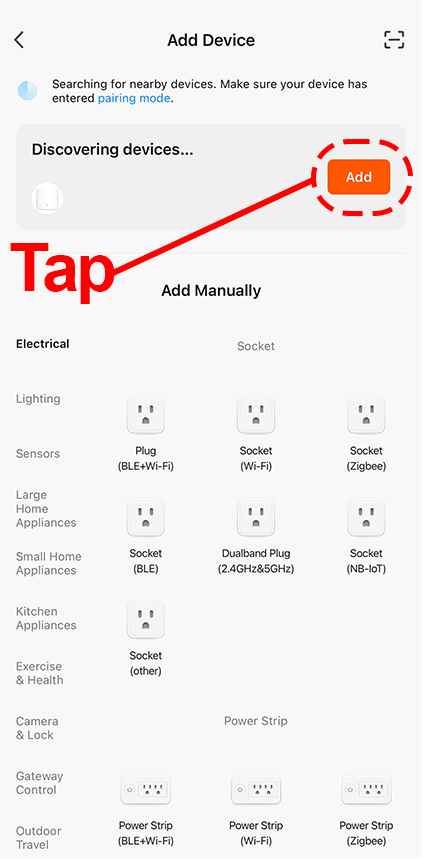 SmartTintTapAdd